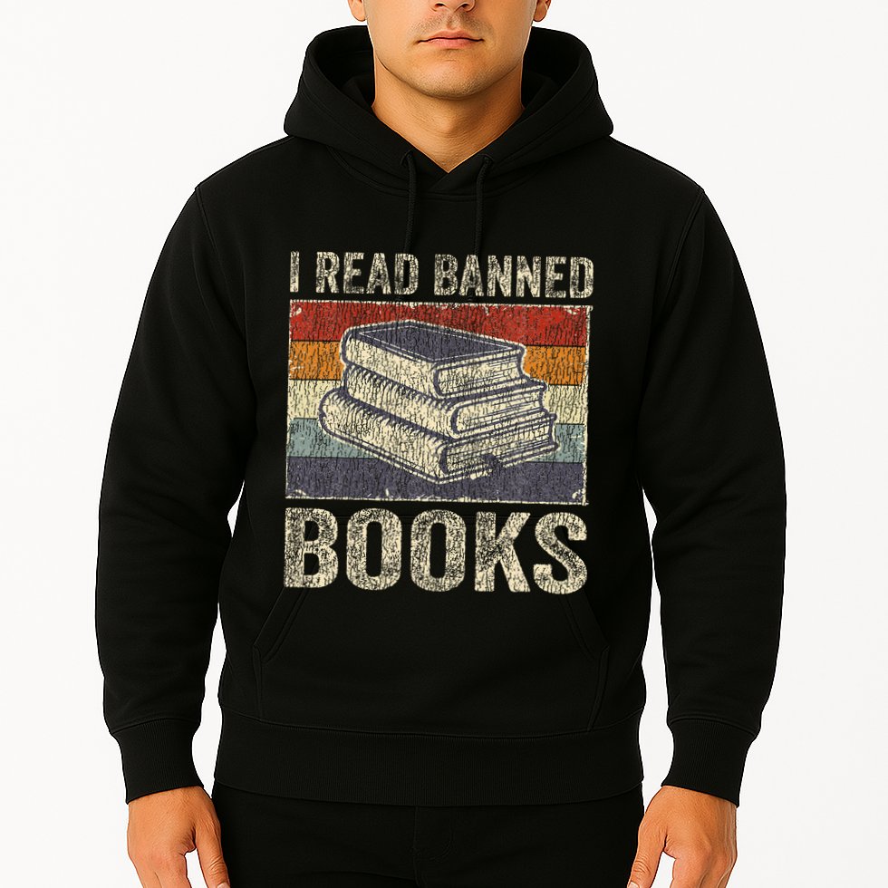 I Read Banned Books Week Librarian Freedom Hoodie