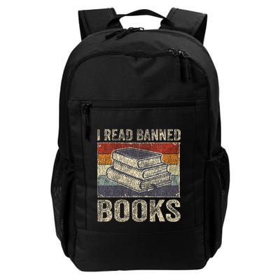 I Read Banned Books Week Librarian Freedom Backpack