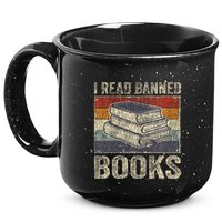 I Read Banned Books Week Librarian Freedom 15oz Campfire Ceramic Mug