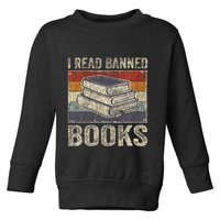 I Read Banned Books Week Librarian Freedom Toddler Sweatshirt