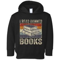 I Read Banned Books Week Librarian Freedom Toddler Hoodie