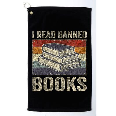 I Read Banned Books Week Librarian Freedom Golf Towel