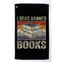 I Read Banned Books Week Librarian Freedom Golf Towel