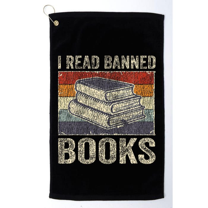 I Read Banned Books Week Librarian Freedom Golf Towel