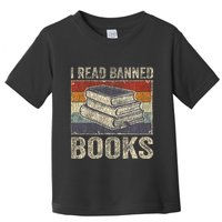 I Read Banned Books Week Librarian Freedom Toddler T-Shirt