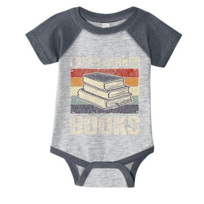 I Read Banned Books Week Librarian Freedom Infant Baby Jersey Bodysuit