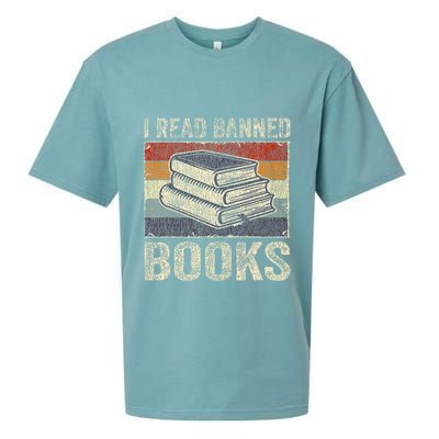 I Read Banned Books Week Librarian Freedom Sueded Cloud Jersey T-Shirt