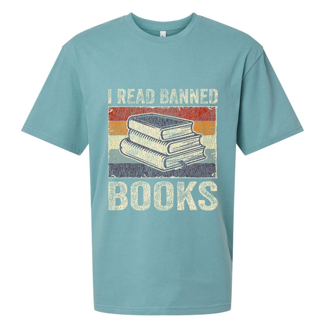 I Read Banned Books Week Librarian Freedom Sueded Cloud Jersey T-Shirt