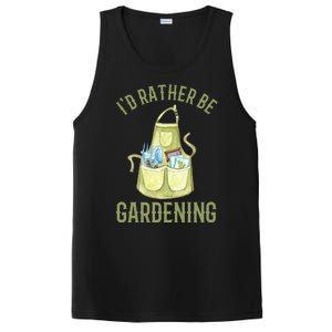 Id Rather Be Gardening Plant Lover PosiCharge Competitor Tank