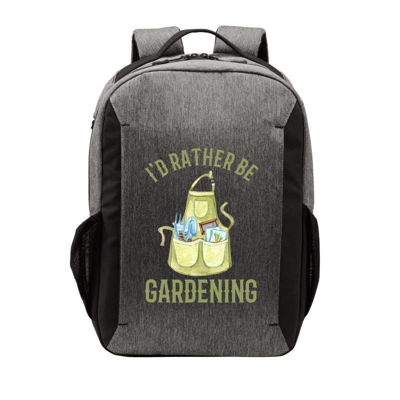 Id Rather Be Gardening Plant Lover Vector Backpack