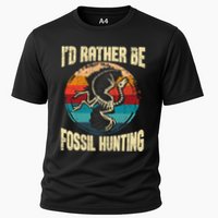 I'd Rather Be Fossil Hunting Paleontologist Paleontology Performance Shirt