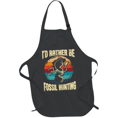 I'd Rather Be Fossil Hunting Paleontologist Paleontology Apron