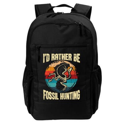 I'd Rather Be Fossil Hunting Paleontologist Paleontology Backpack