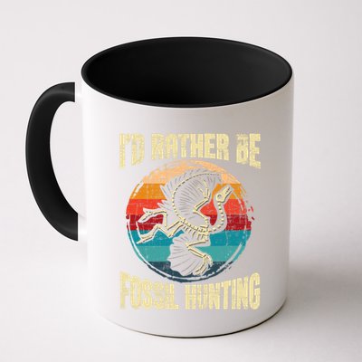 I'd Rather Be Fossil Hunting Paleontologist Paleontology Mug