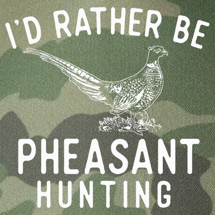 ID Rather Be Pheasant Hunting Pheasant Hunter Bird Hunter Legacy Tie Dye Trucker Hat