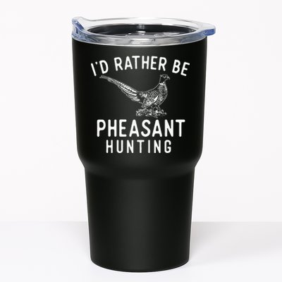 ID Rather Be Pheasant Hunting Pheasant Hunter Bird Hunter Tumbler