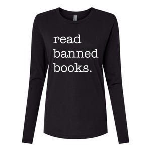 I Read Banned Books I'm With The Banned Books Lovers Womens Cotton Relaxed Long Sleeve T-Shirt