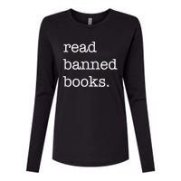 I Read Banned Books I'm With The Banned Books Lovers Womens Cotton Relaxed Long Sleeve T-Shirt