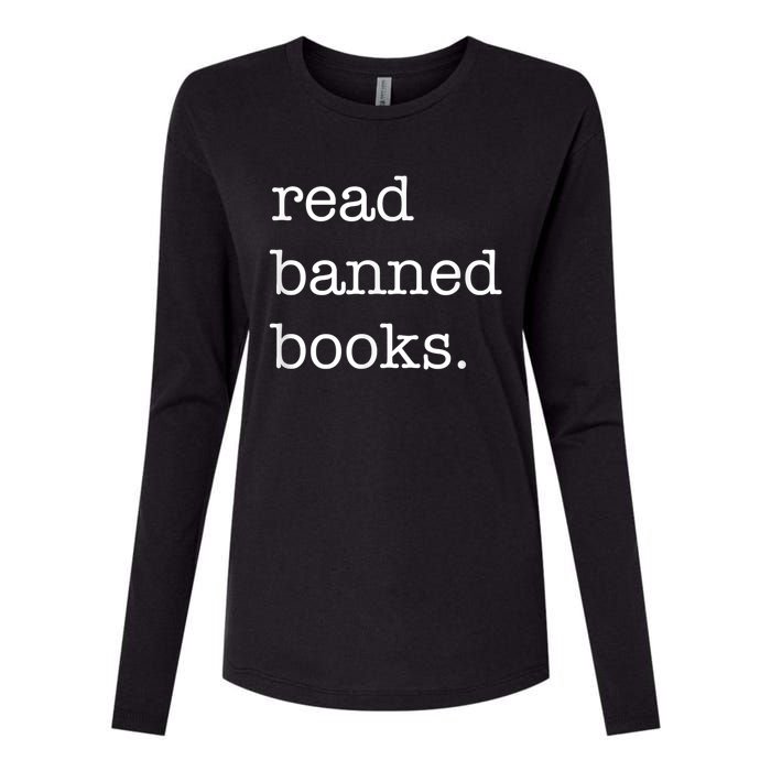 I Read Banned Books I'm With The Banned Books Lovers Womens Cotton Relaxed Long Sleeve T-Shirt