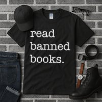 I Read Banned Books I'm With The Banned Books Lovers Tall T-Shirt