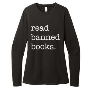 I Read Banned Books I'm With The Banned Books Lovers Womens CVC Long Sleeve Shirt