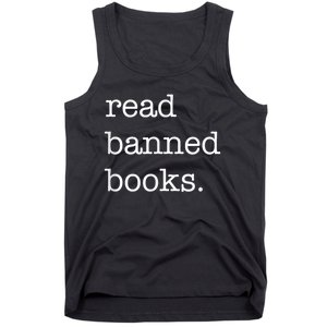 I Read Banned Books I'm With The Banned Books Lovers Tank Top