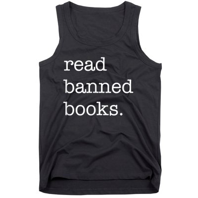 I Read Banned Books I'm With The Banned Books Lovers Tank Top