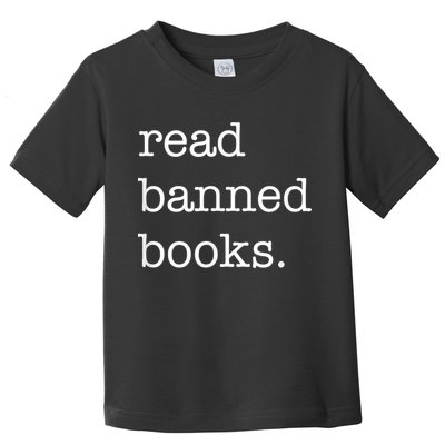 I Read Banned Books I'm With The Banned Books Lovers Toddler T-Shirt
