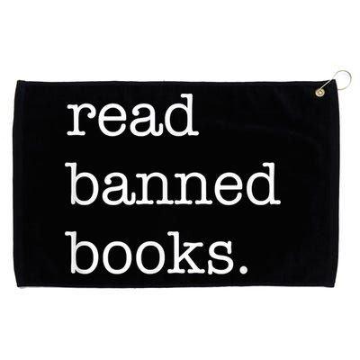 I Read Banned Books I'm With The Banned Books Lovers Grommeted Golf Towel