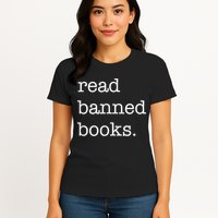 I Read Banned Books I'm With The Banned Books Lovers Womens T-Shirt