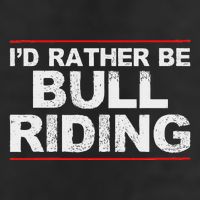 ID Rather Be Bull Riding Rodeo Tumbler