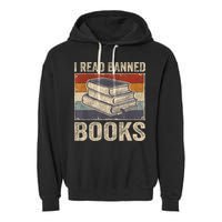 I Read Banned Books Week Librarian Freedom Reader Nerd Garment-Dyed Fleece Hoodie
