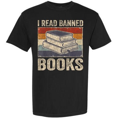 I Read Banned Books Week Librarian Freedom Reader Nerd Garment-Dyed Heavyweight T-Shirt