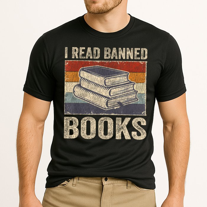 I Read Banned Books Week Librarian Freedom Reader Nerd Performance Shirt