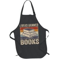 I Read Banned Books Week Librarian Freedom Reader Nerd Apron