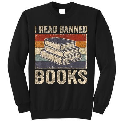 I Read Banned Books Week Librarian Freedom Reader Nerd Sweatshirt
