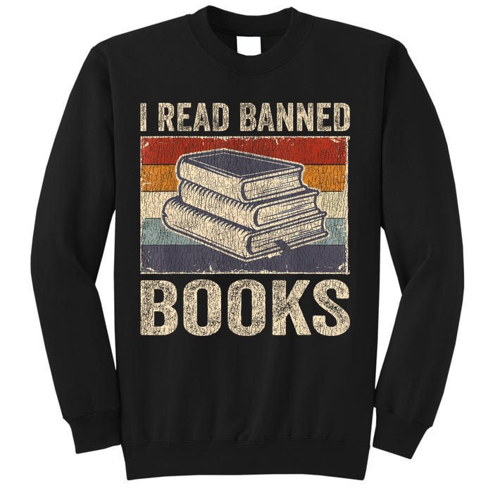 I Read Banned Books Week Librarian Freedom Reader Nerd Sweatshirt