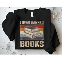 I Read Banned Books Week Librarian Freedom Reader Nerd Sweatshirt