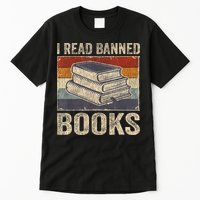 I Read Banned Books Week Librarian Freedom Reader Nerd Tall T-Shirt