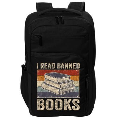 I Read Banned Books Week Librarian Freedom Reader Nerd Impact Tech Backpack