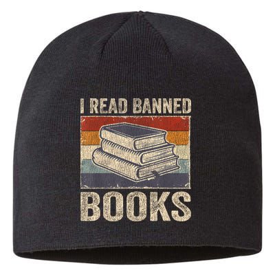 I Read Banned Books Week Librarian Freedom Reader Nerd Sustainable Beanie