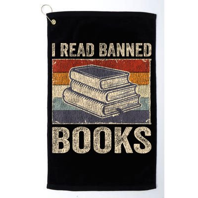 I Read Banned Books Week Librarian Freedom Reader Nerd Golf Towel
