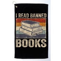 I Read Banned Books Week Librarian Freedom Reader Nerd Golf Towel