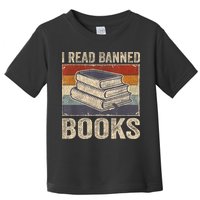 I Read Banned Books Week Librarian Freedom Reader Nerd Toddler T-Shirt