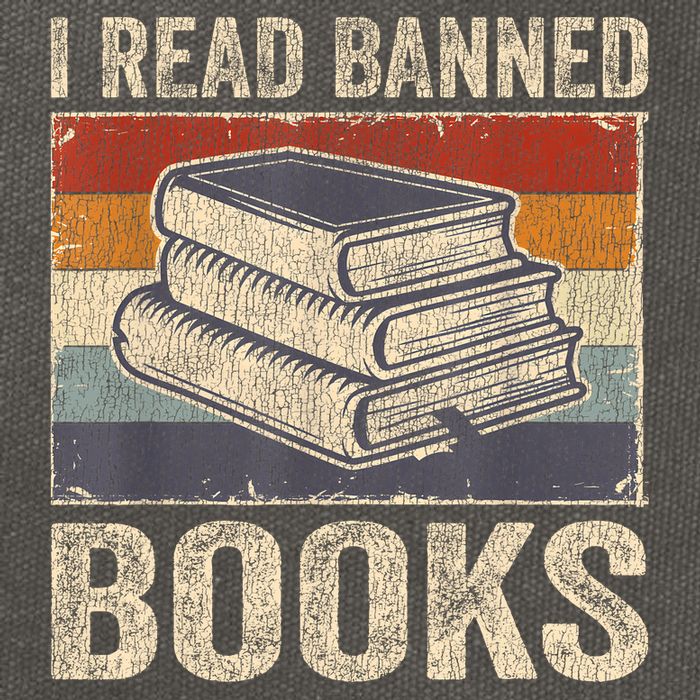 I Read Banned Books Week Librarian Freedom Reader Nerd Cotton Canvas Backpack