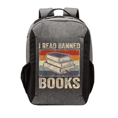 I Read Banned Books Week Librarian Freedom Reader Nerd Vector Backpack