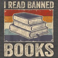 I Read Banned Books Week Librarian Freedom Reader Nerd Vector Backpack
