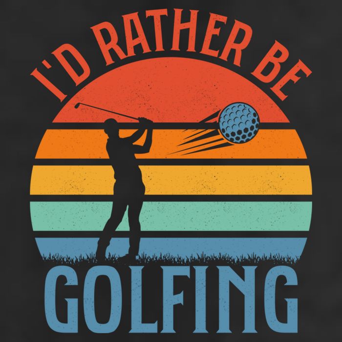 Id Rather Be Golfing Golf Par Tee Cute Gift 11oz C Handle Ceramic Mug