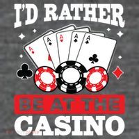 ID Rather Be At The Casino Baby Bodysuit