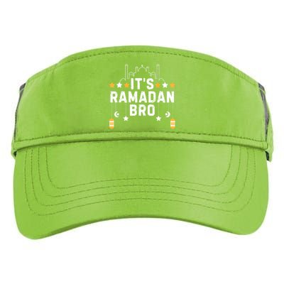 ItS Ramadan Bro Islamic Fasting Muslim Adult Drive Performance Visor